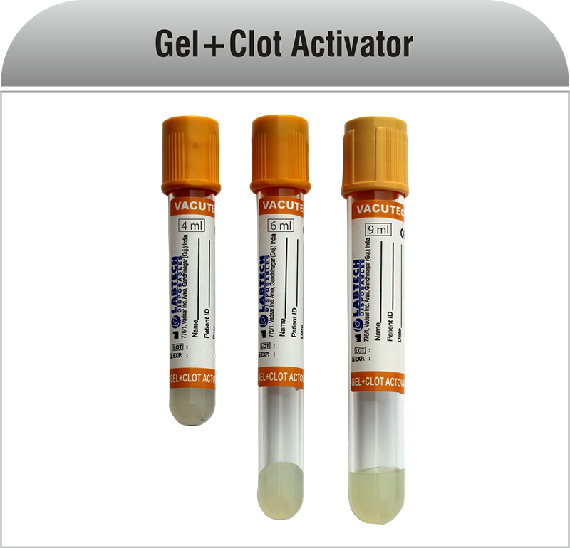 Manufacturer of Gel+Clot Activator in India