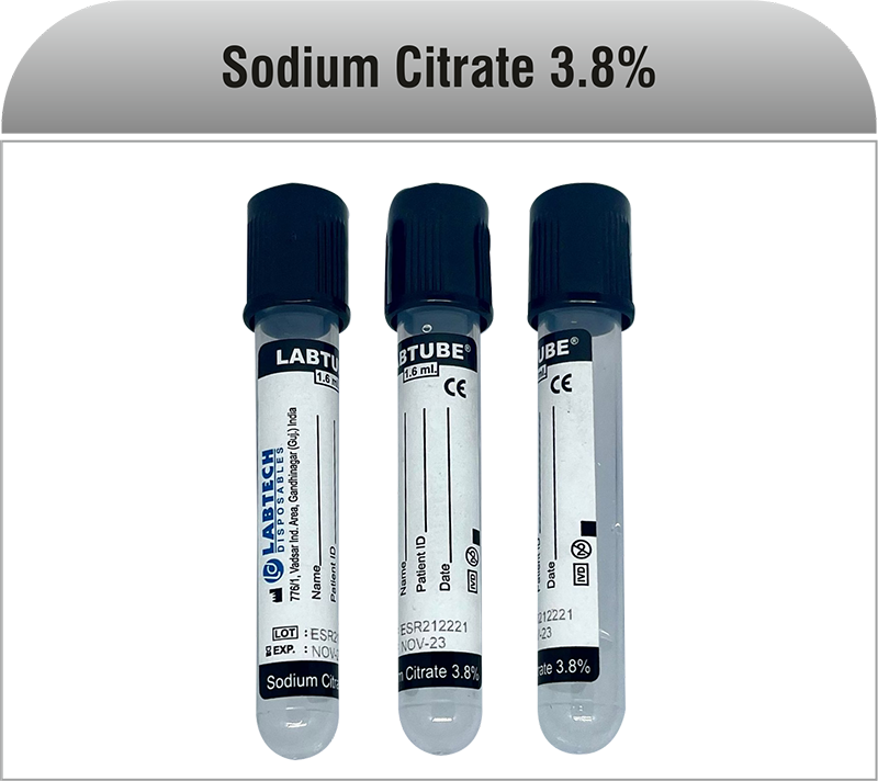 Manufacturer of Sodium Citrate 3.8% in India