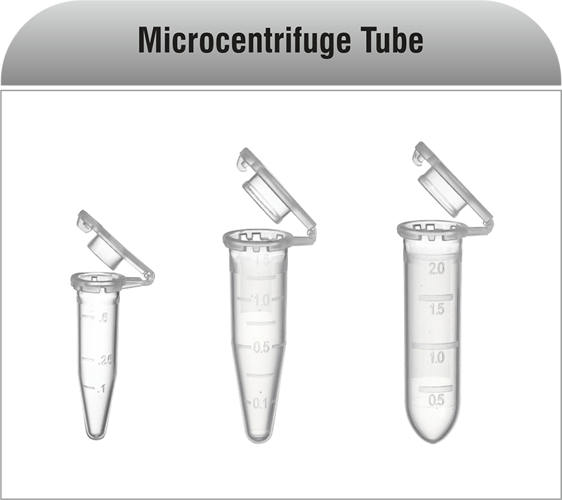 Manufacturer of Microcentrifuge Tube in India