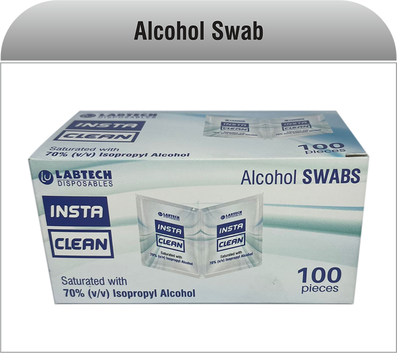 Manufacturer of Alcohol Swab in India
